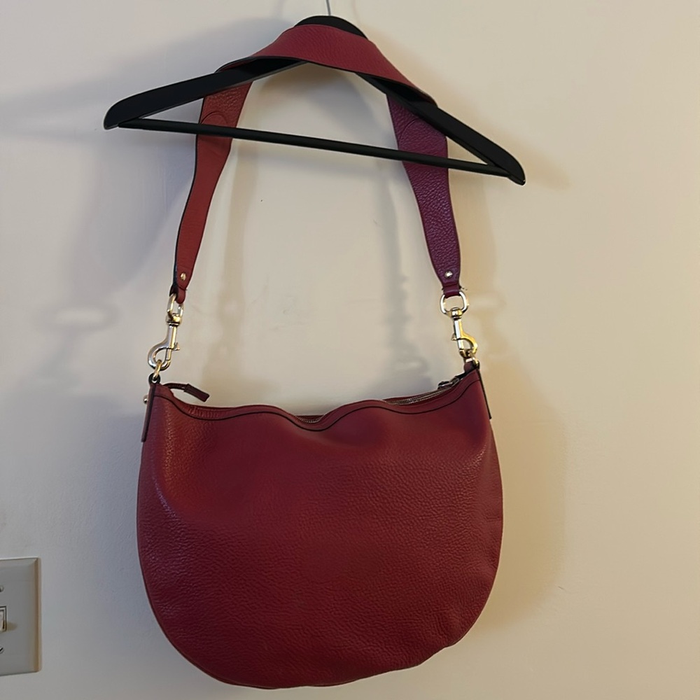Gucci Blondie XL Shoulder Bag Purse GG RARE Tom Ford Era Red Pebbled Leather - Picture 7 of 17